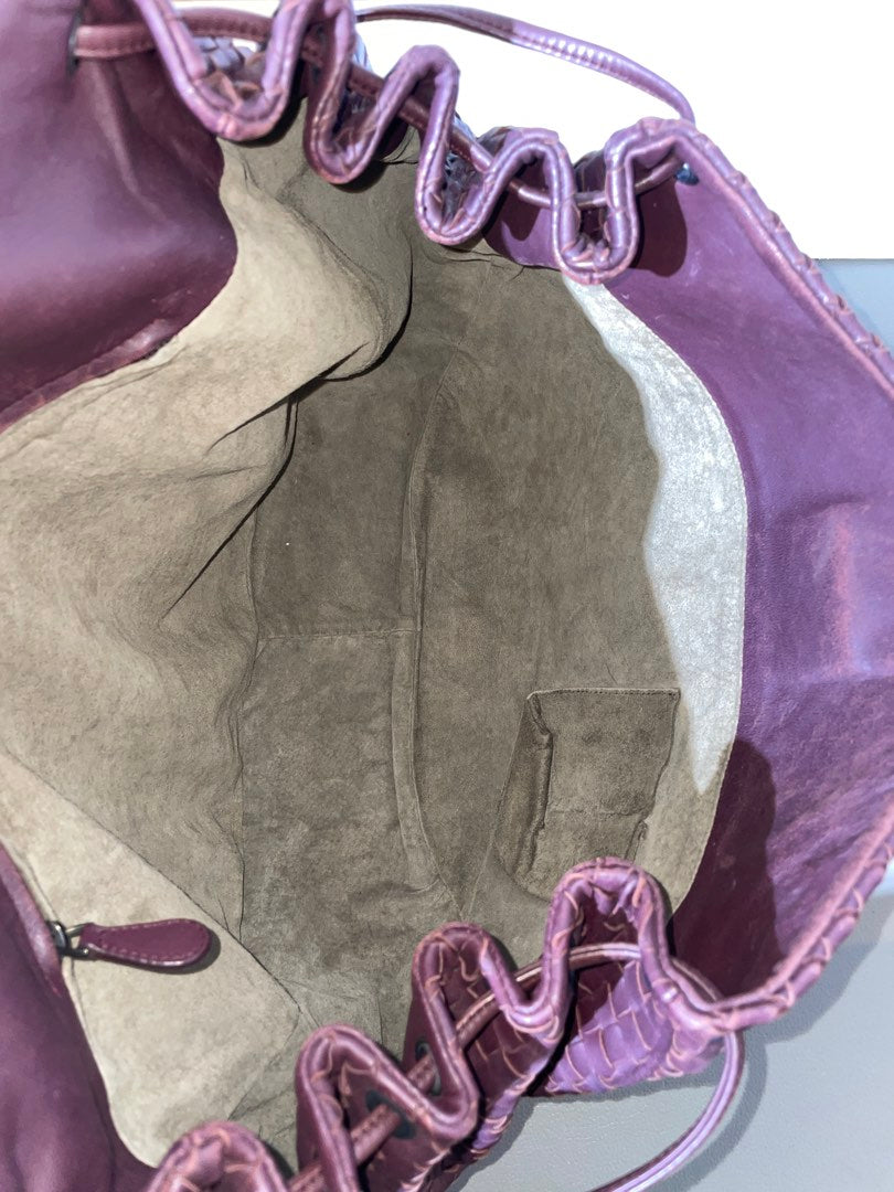 Bottega drawstring Flap Bag, view 10