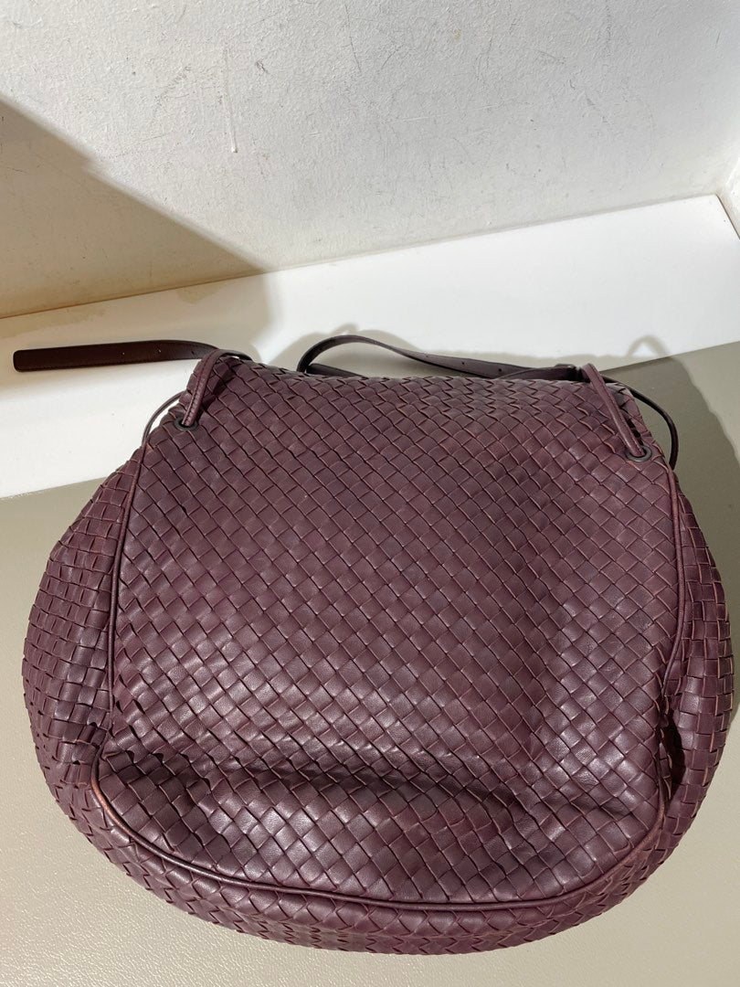 Bottega drawstring Flap Bag, view 15