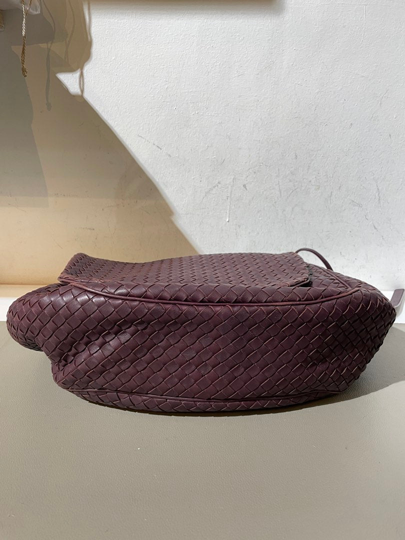 Bottega drawstring Flap Bag, view 9