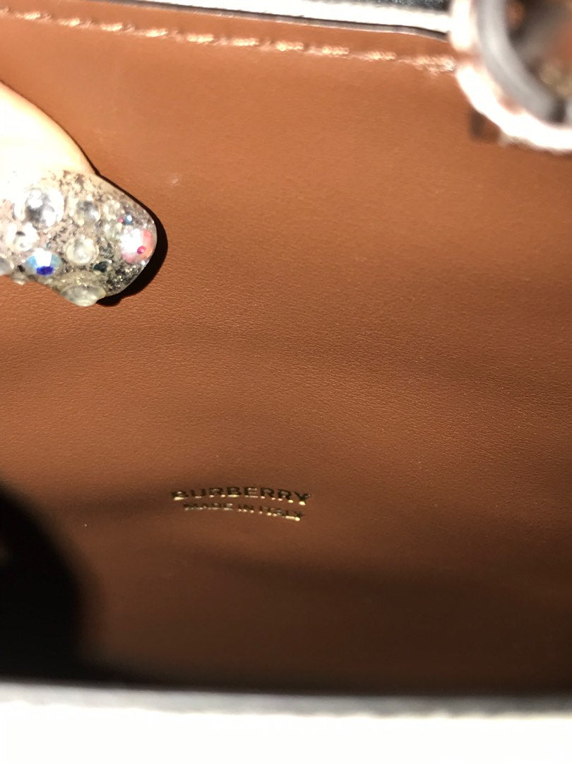 Burberry Frances Micro Tote, view 6