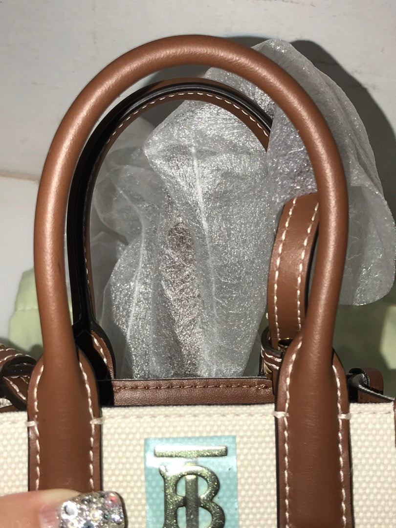 Burberry Frances Micro Tote, view 8