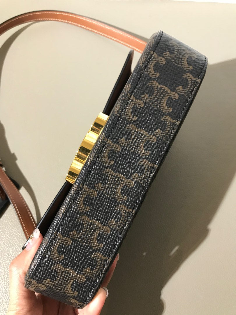 Celine Claude Shoulder Bag, view 8