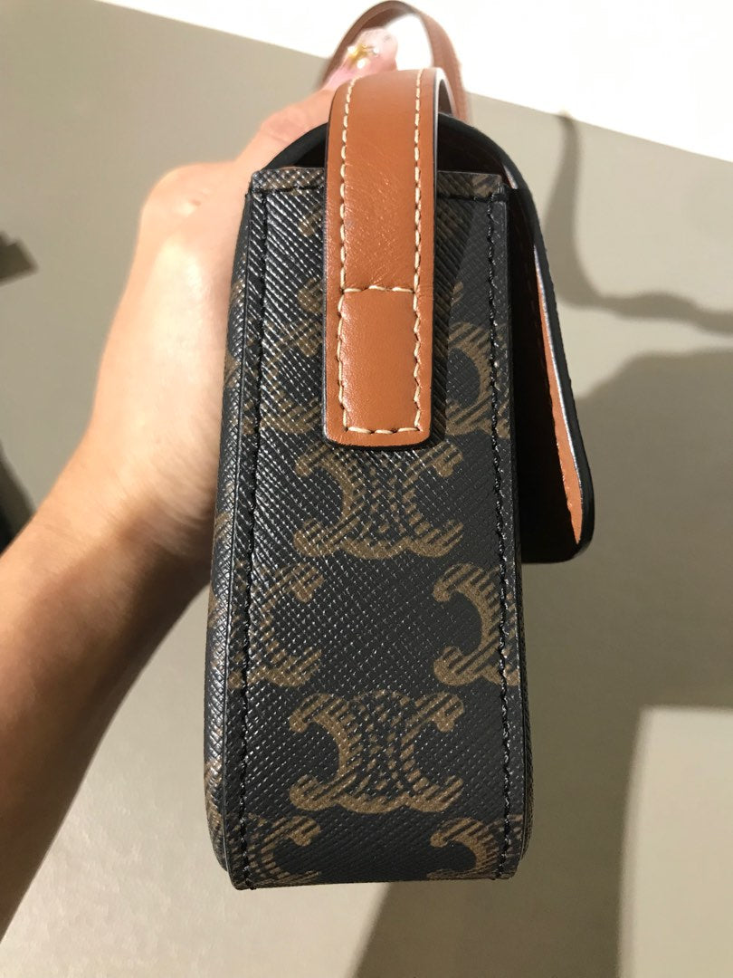 Celine Claude Shoulder Bag, view 2