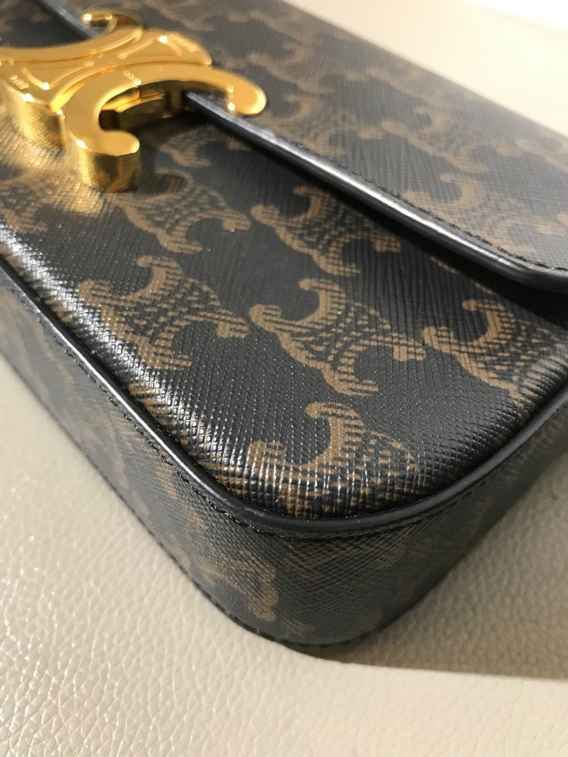 Celine Claude Shoulder Bag, view 5