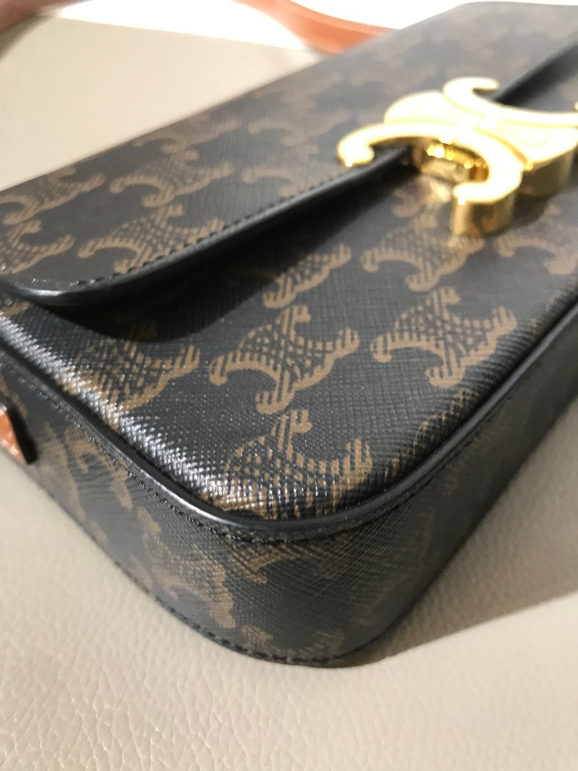 Celine Claude Shoulder Bag, view 4