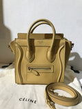 Céline Celine Nano Luggage — pre-owned, Well used