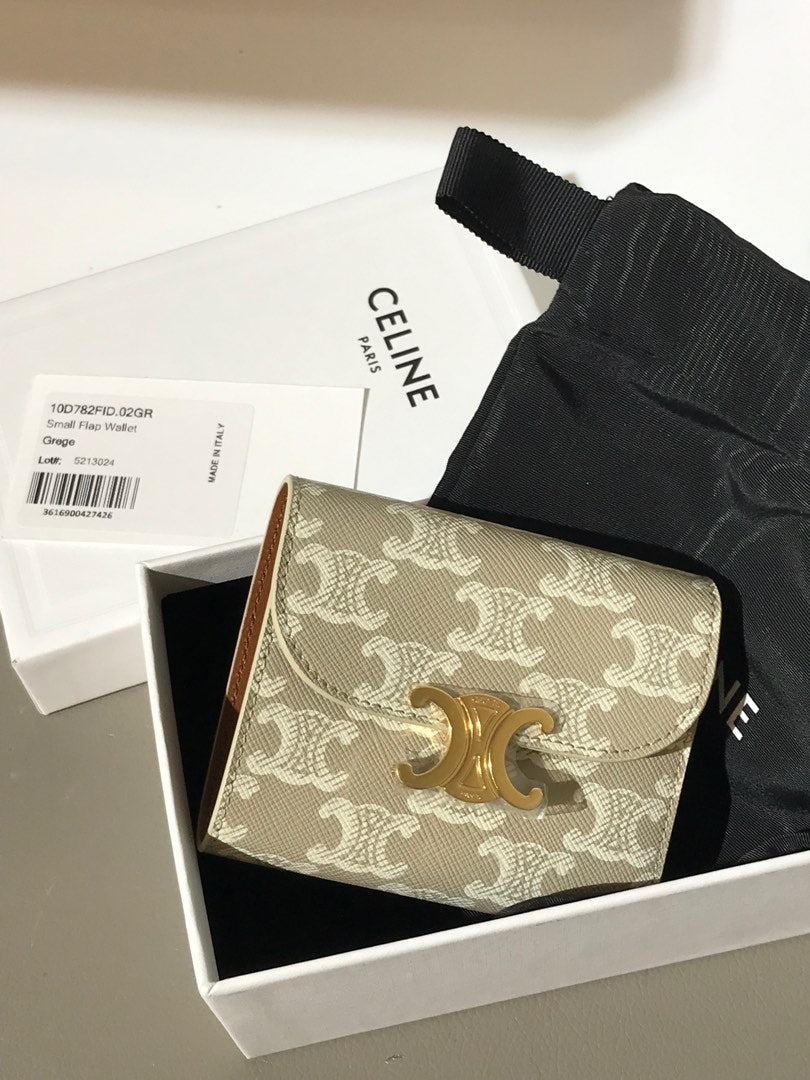 Céline Celine Triomphe Small Wallet — pre-owned, Brand new