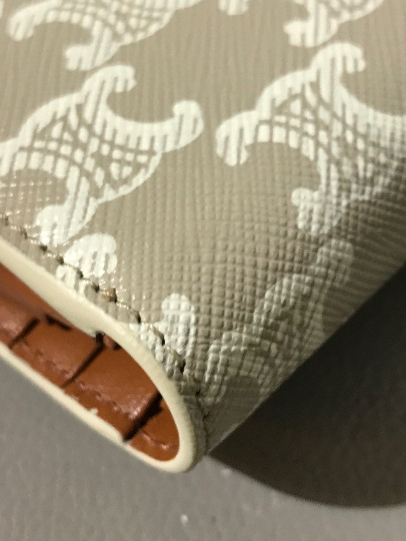 Celine Triomphe Small Wallet, view 6
