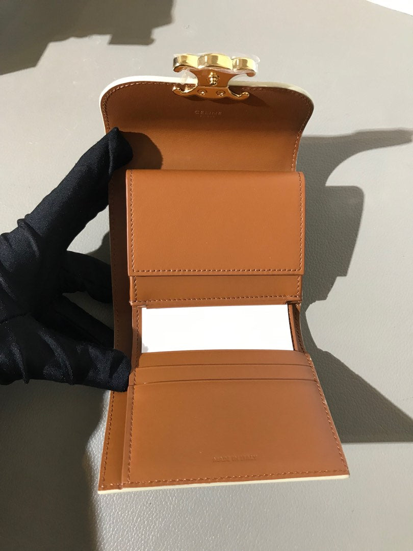 Celine Triomphe Small Wallet, view 11
