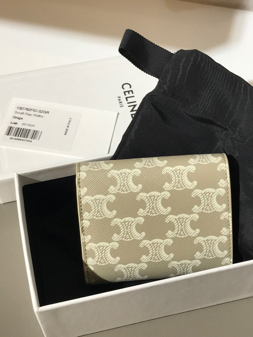 Celine Triomphe Small Wallet, view 15