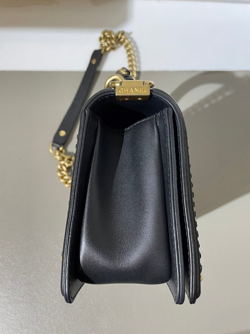 Chanel Boy With Handle, view 2