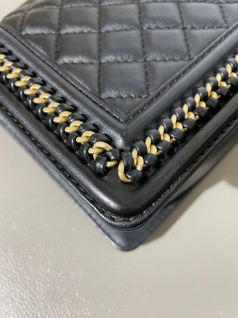 Chanel Boy With Handle, view 6