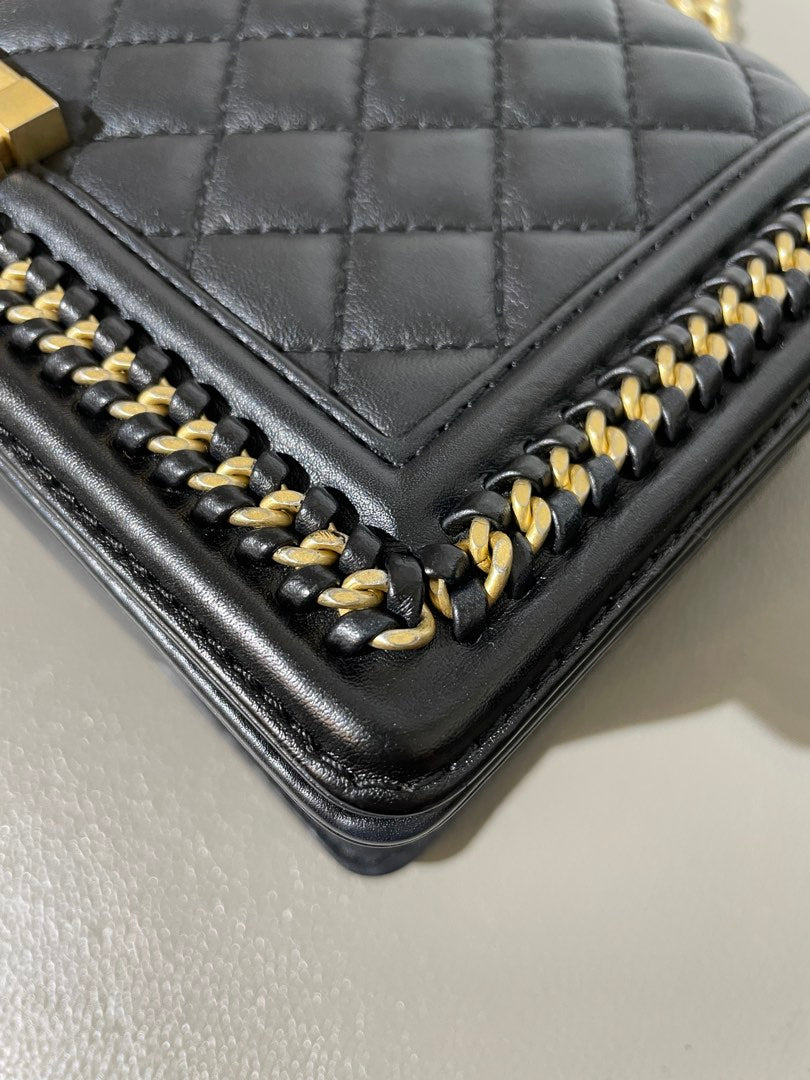 Chanel Boy With Handle, view 5