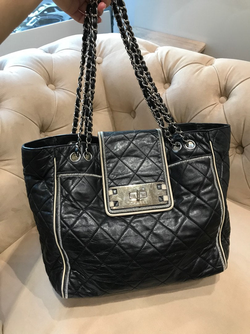 Chanel East West Tote Bag
