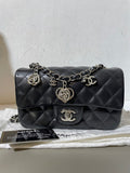 Chanel Chanel Mini Rectangle Valentine Charm — pre-owned, Lightly used