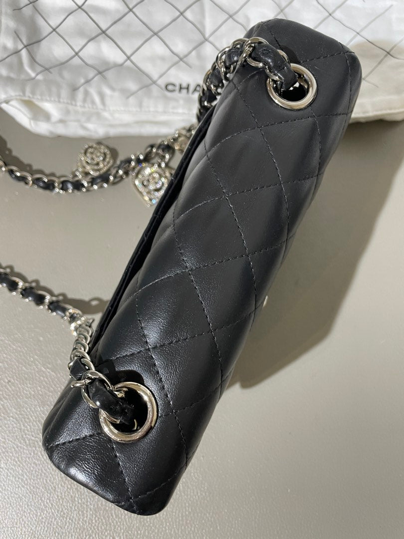Chanel Mini Rectangle Valentine Charm, view 14