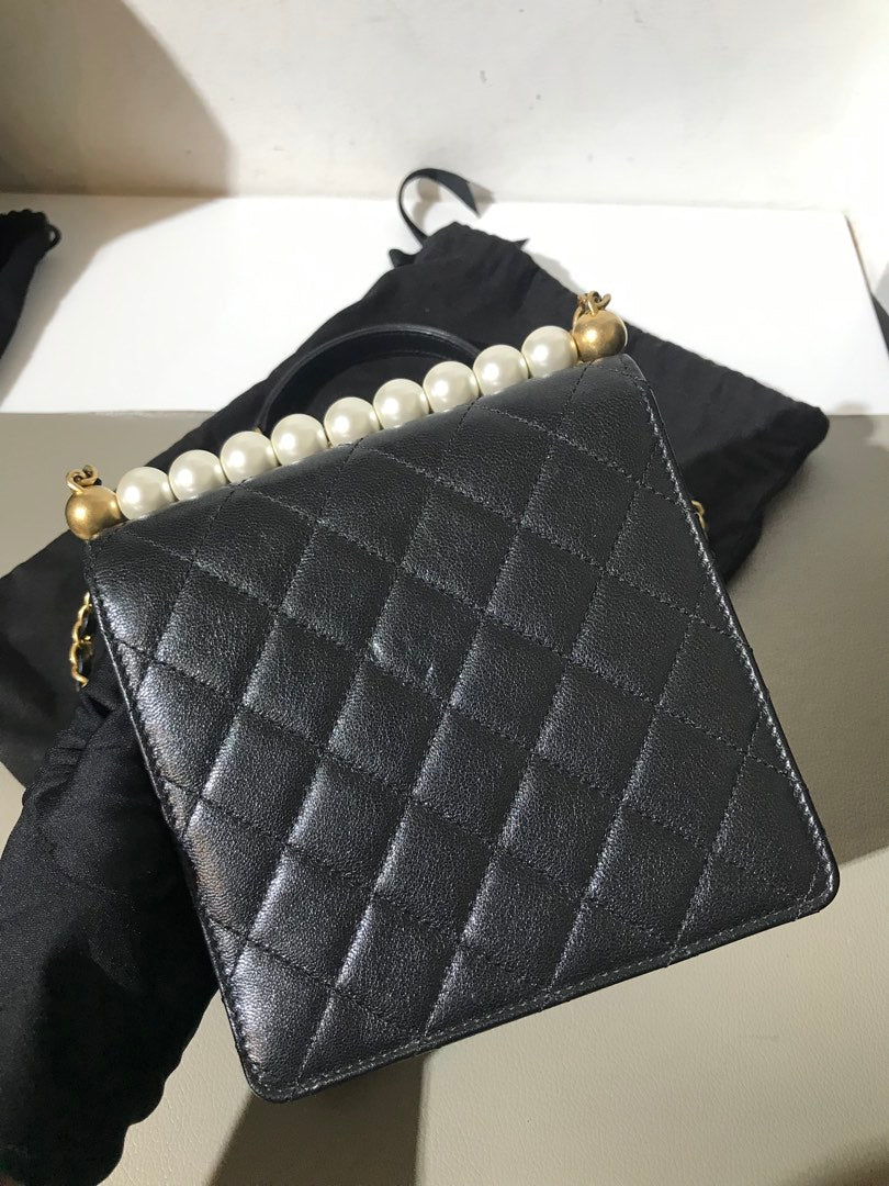 Chanel Pearl Flap Bag, view 15