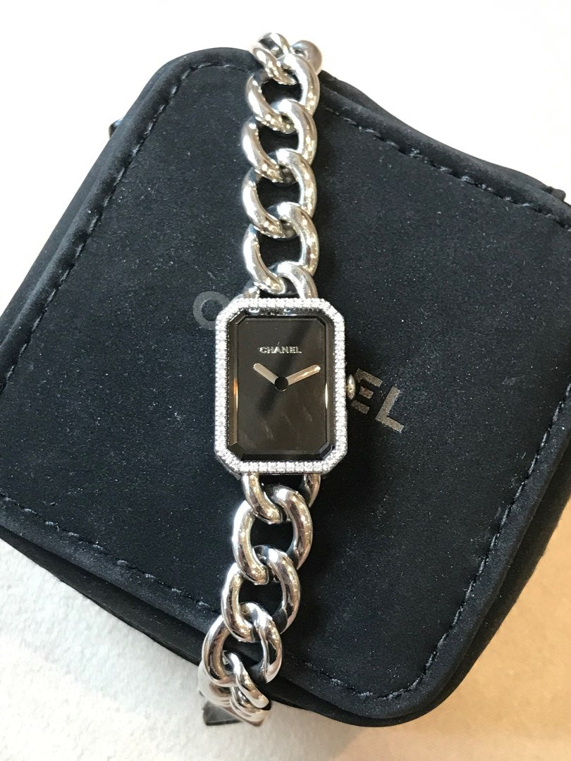 Chanel Premiere Gourmette Chain Watch, view 2
