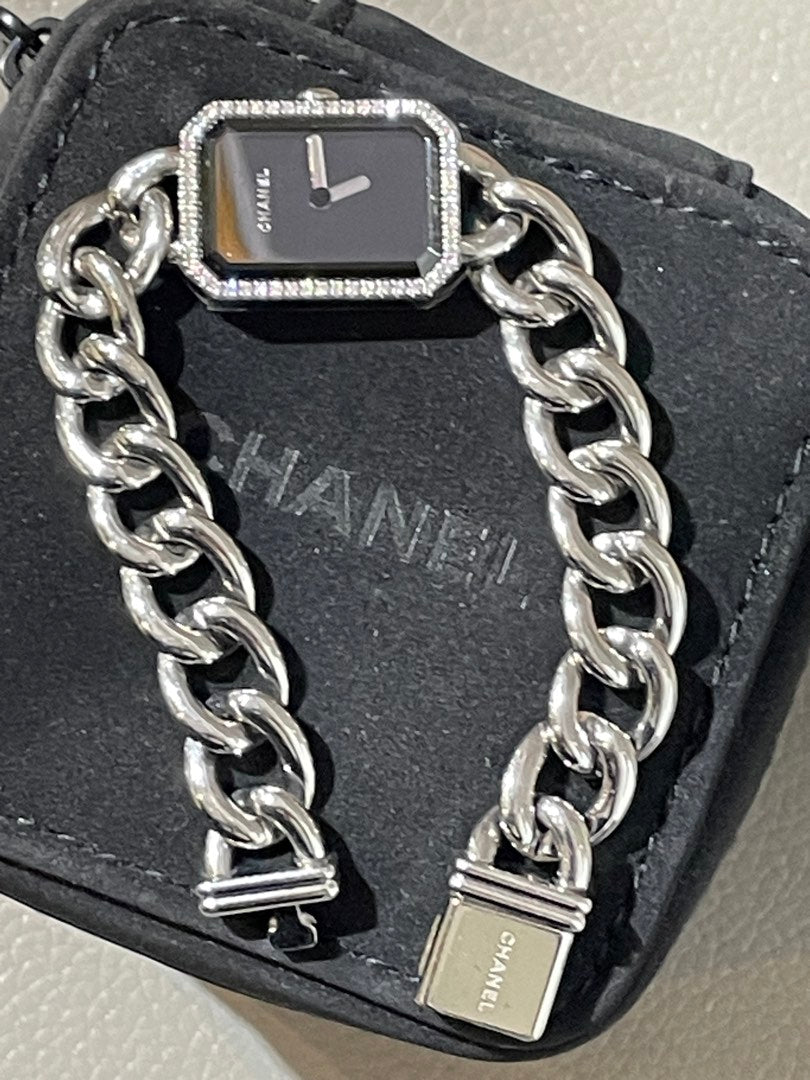 Chanel Premiere Gourmette Chain Watch, view 4