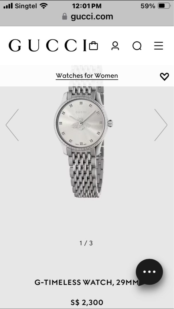 Gucci G Timeless Watch 29mm, view 9