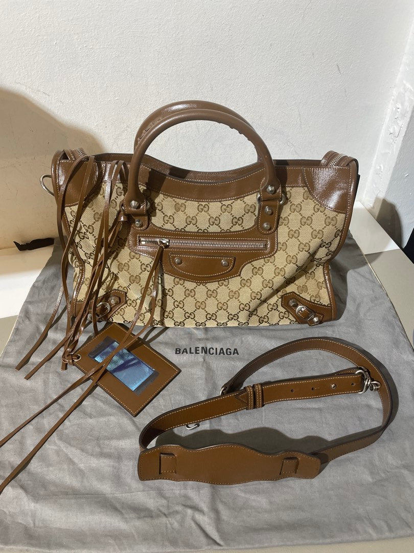 Gucci Gucci X Balenciaga The Hacker Project City — pre-owned, Lightly used