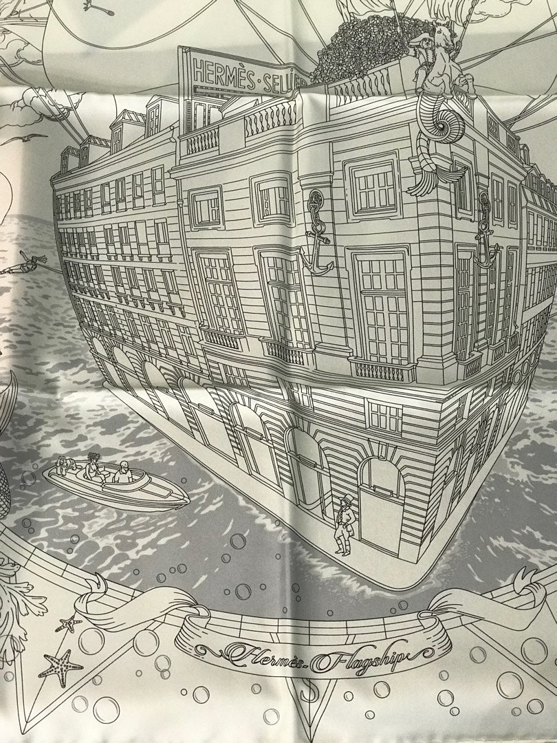 Hermès Hermes Scarf 90 — pre-owned, Brand new