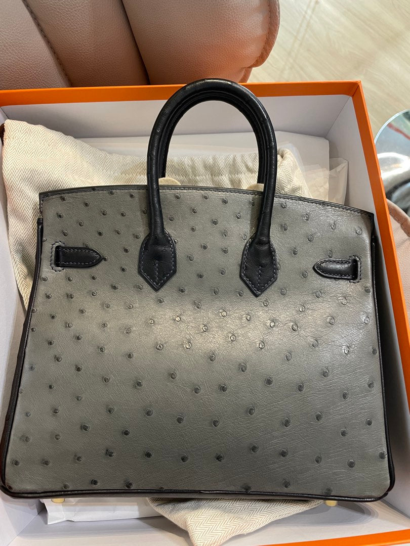 Hermes HSS Birkin 25 Ostrich, view 14