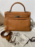 Hermès Hermes Kelly 32 — pre-owned, Well used