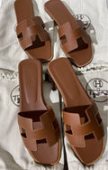 Hermès Hermes Oran Sandals — pre-owned, Brand new
