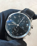 IWC Portuguese Chronograph 41mm Black Dial IW371447