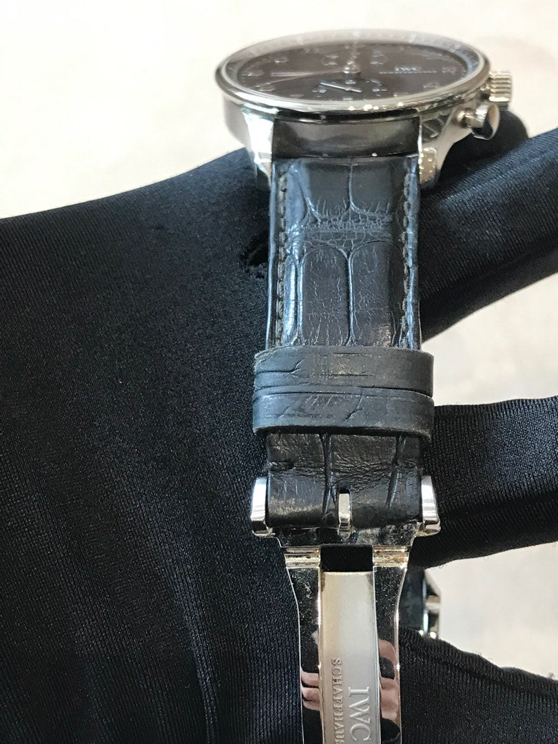 IWC Portuguese Chronograph 41mm Black Dial IW371447, view 5