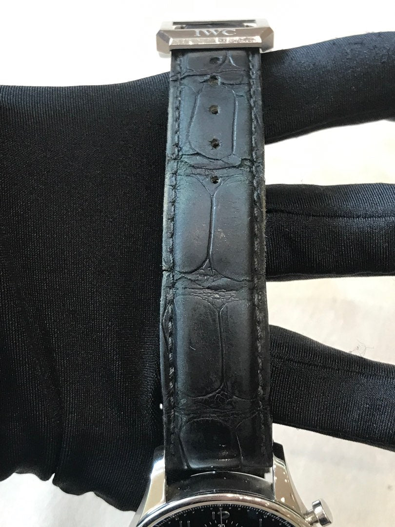IWC Portuguese Chronograph 41mm Black Dial IW371447, view 4