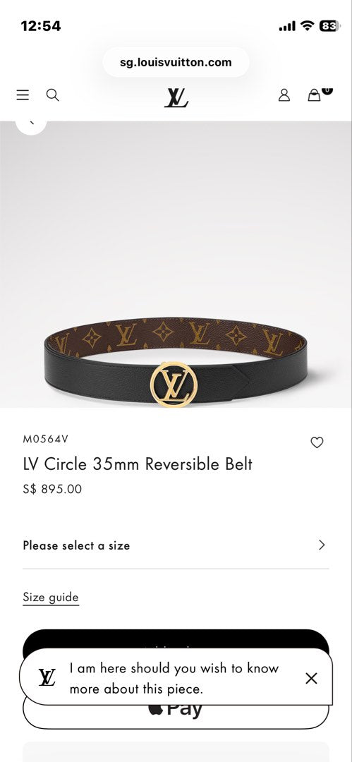 Lv Circle Belt, view 10
