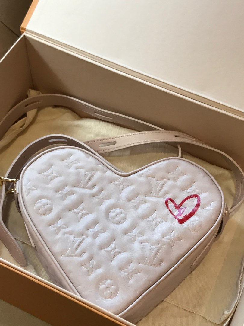 Lv Sac Coeur Heart Bag