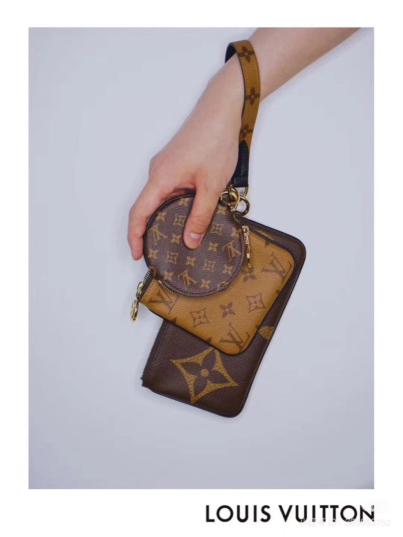 Lv Trio Pouch, view 3