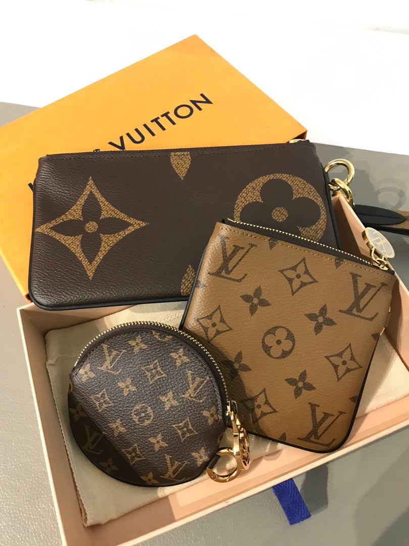 Lv Trio Pouch, view 2