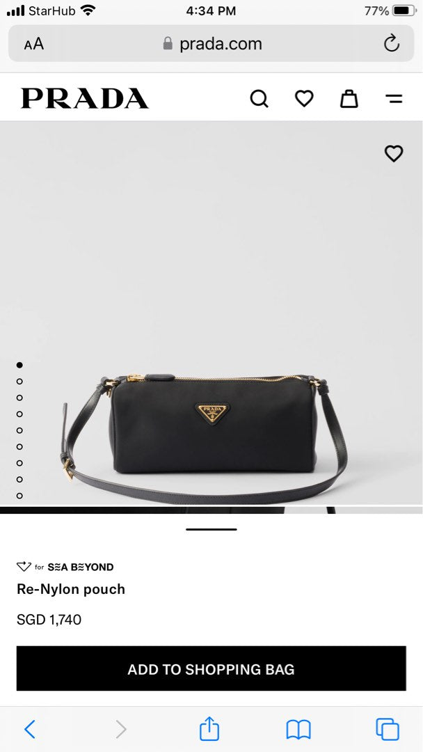 Prada shoulder bag, view 14