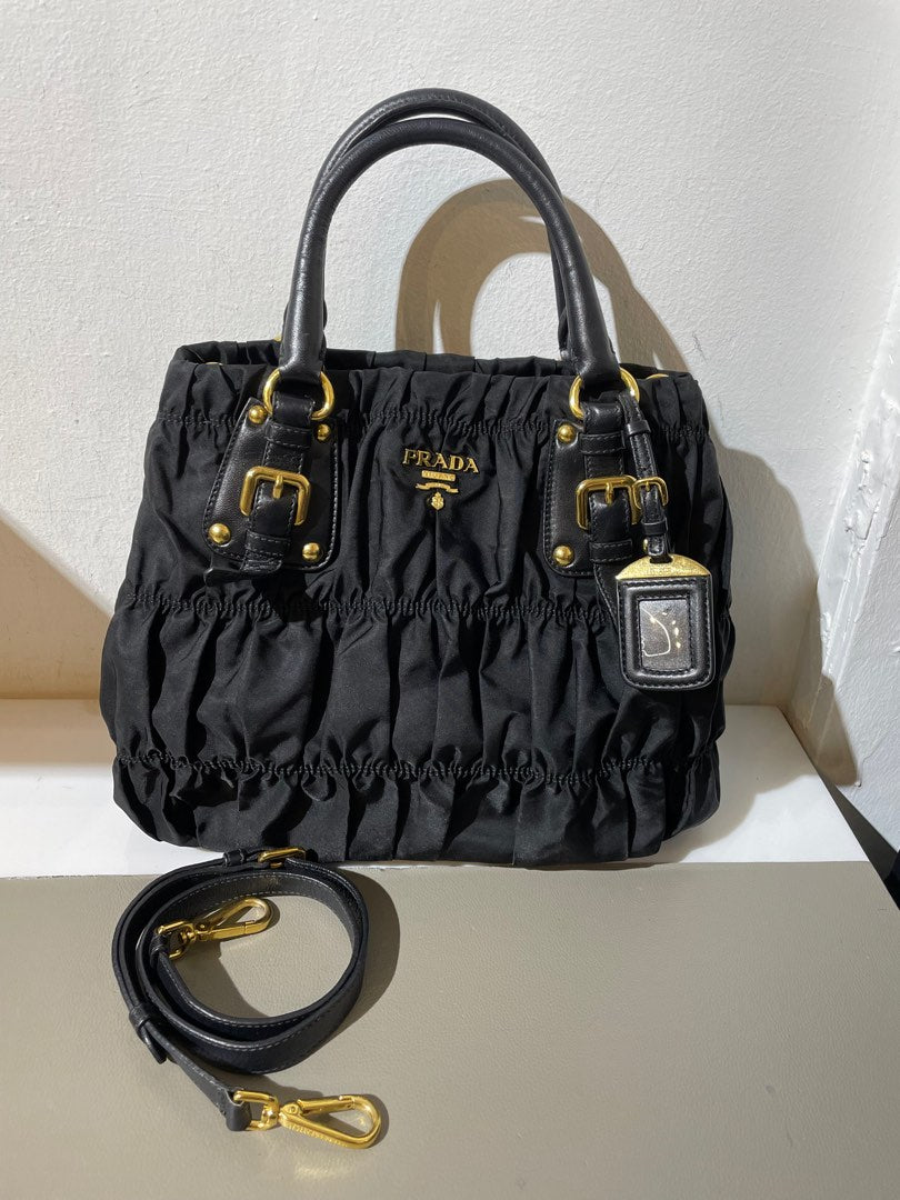 Prada Prada Tessuto Gaufre — pre-owned, Well used