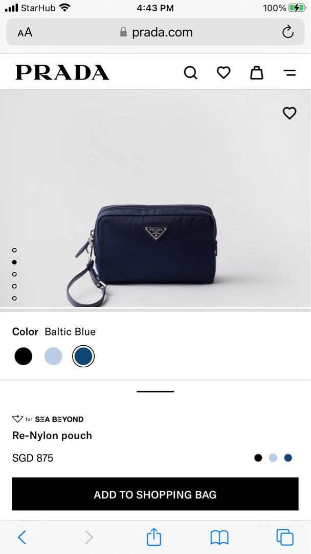 Prada Wristlet Pouch, view 15