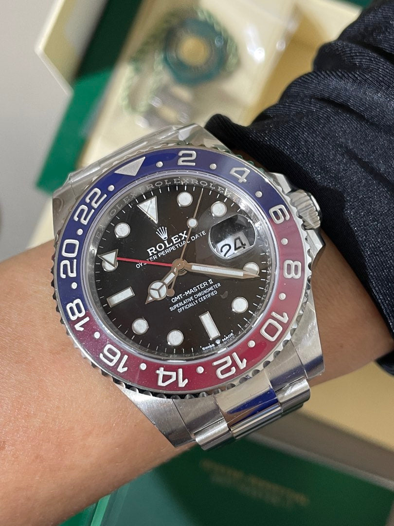 Rolex GMT II 116710BLRO, view 9