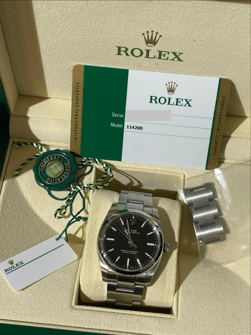 Rolex Rolex Oyster Perpetual 34 — pre-owned, Well used